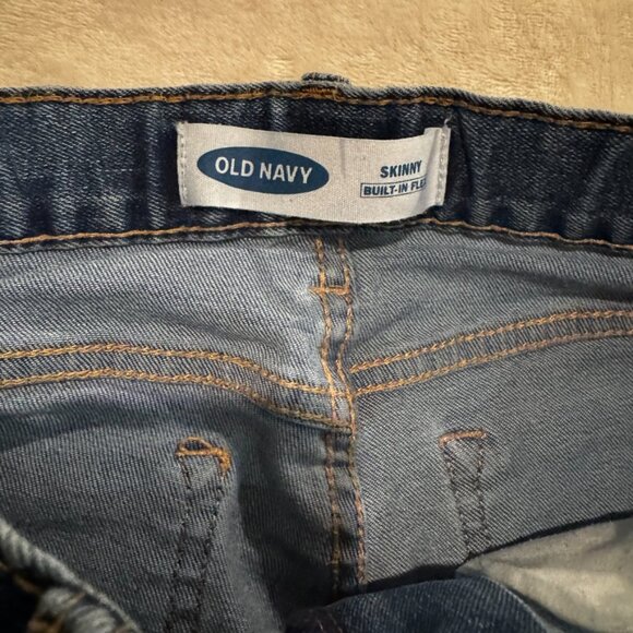 Old Navy Skinny Jeans Built in Flex Adjustable Waist Boys Size 12 - Picture 3 of 4